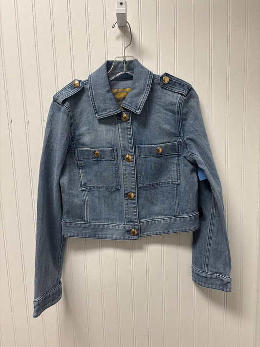 Jacket Denim By Michael By Michael Kors In Blue Denim, Size: S