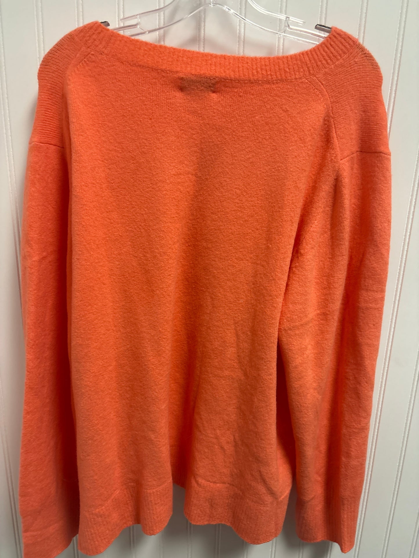 Sweater By J. Crew In Orange, Size: 2x