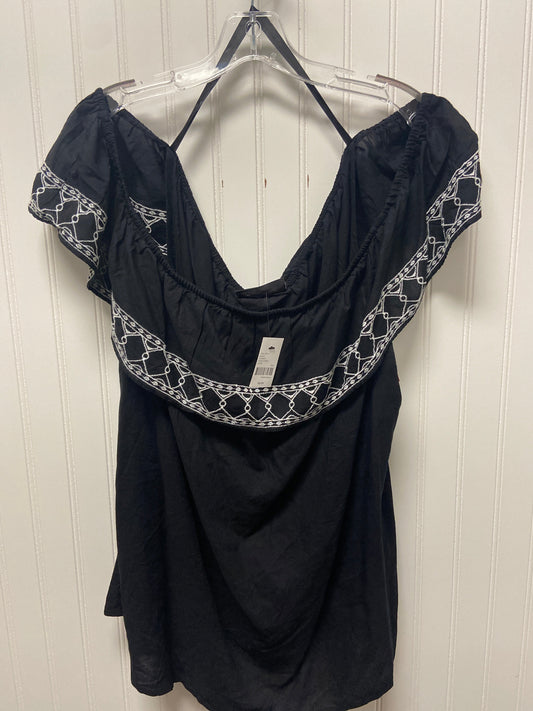 Top Sleeveless By Lane Bryant In Black & White, Size: 3x