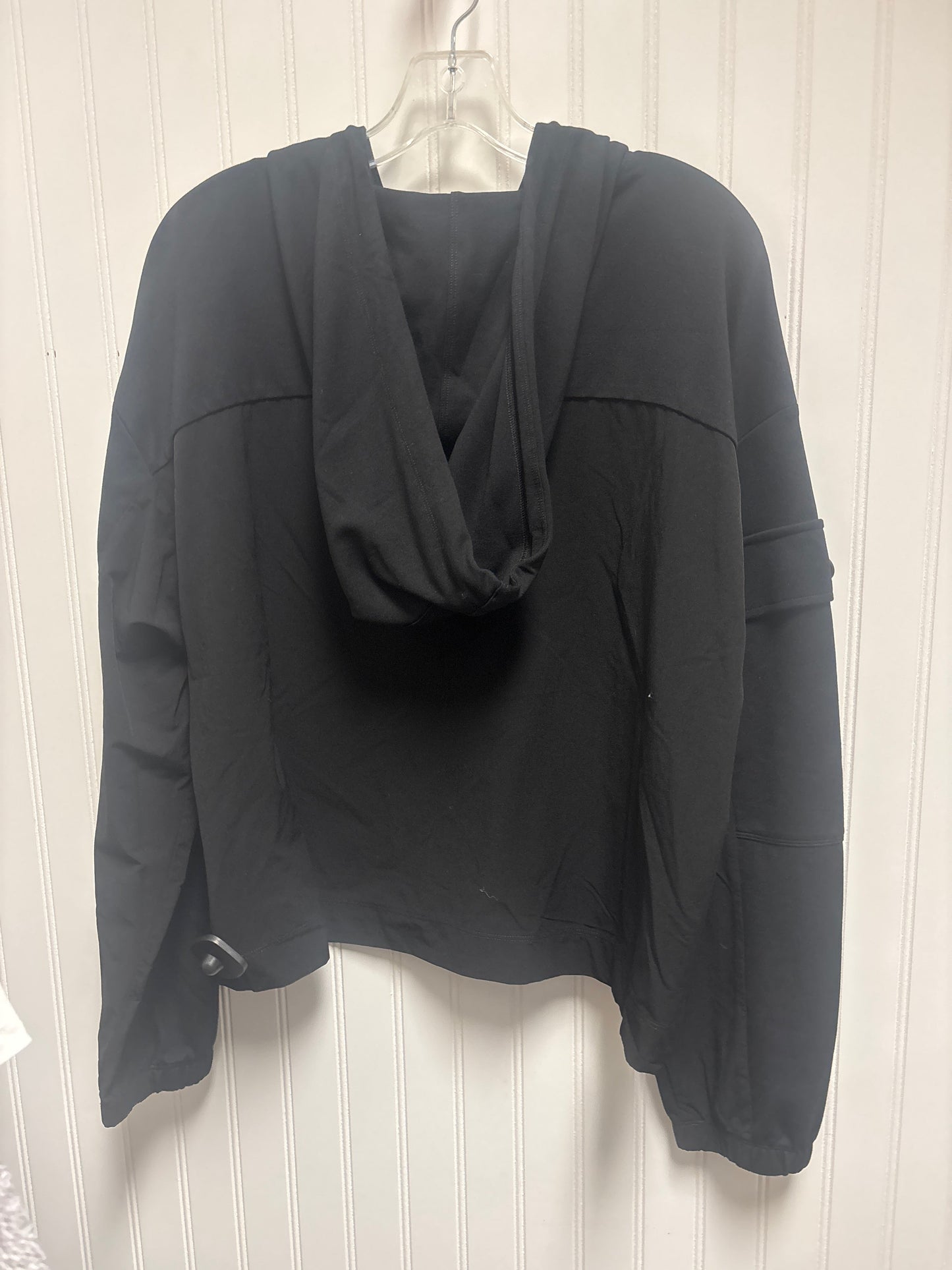 Sweatshirt Hoodie By Cabi In Black, Size: L