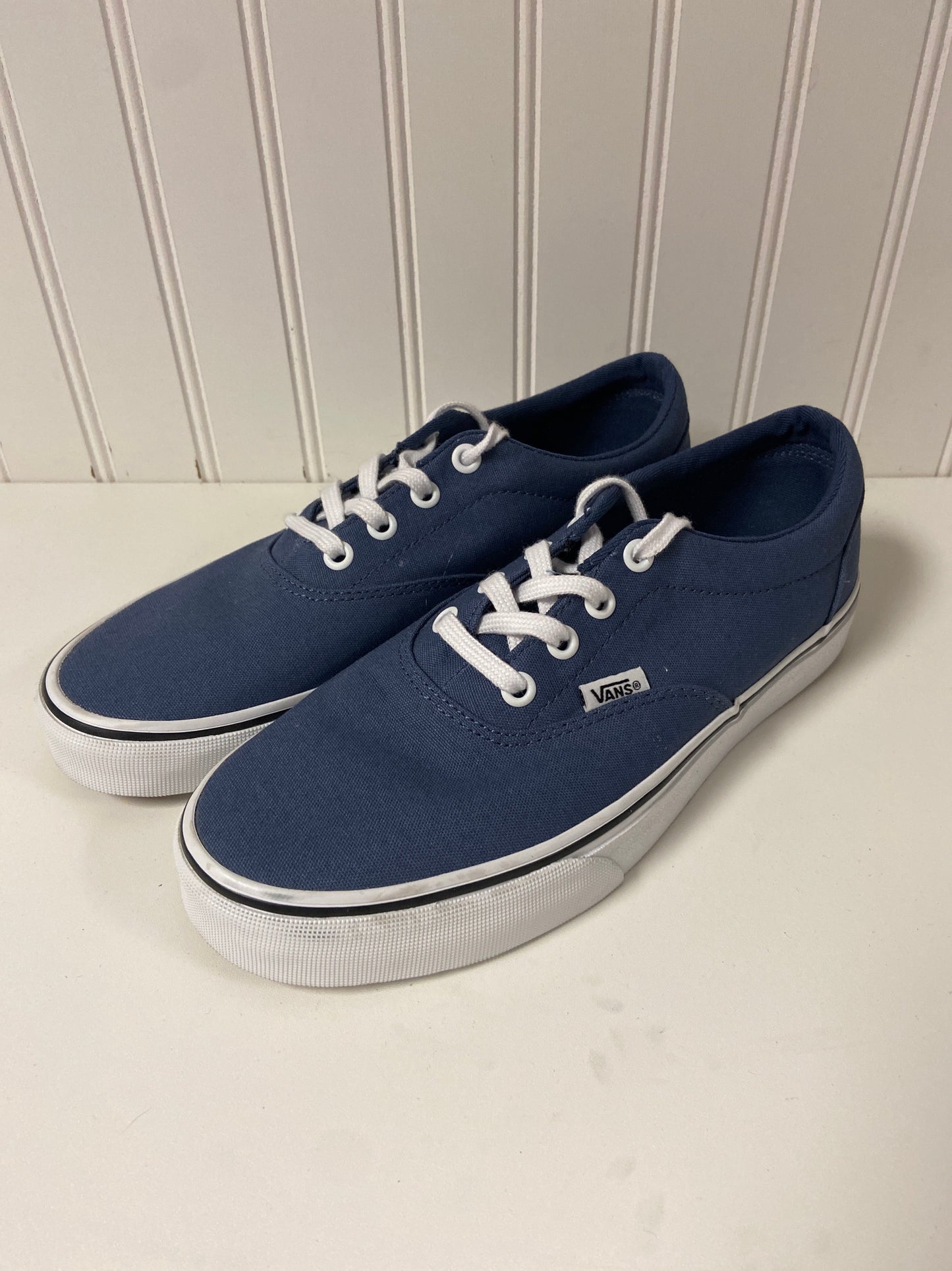 Shoes Sneakers By Vans In Blue, Size: 8