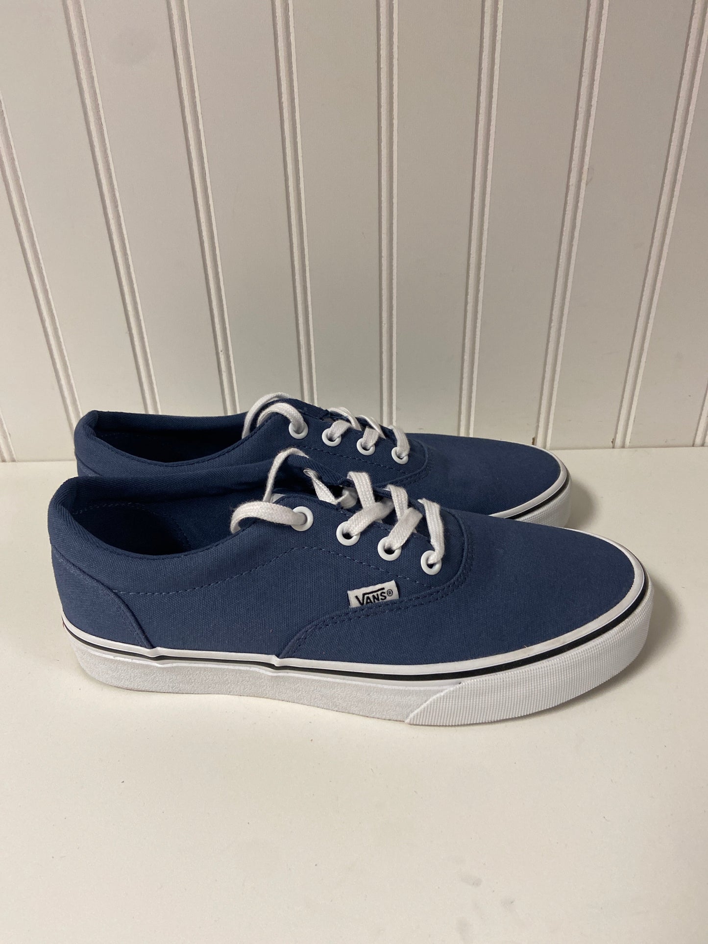 Shoes Sneakers By Vans In Blue, Size: 8