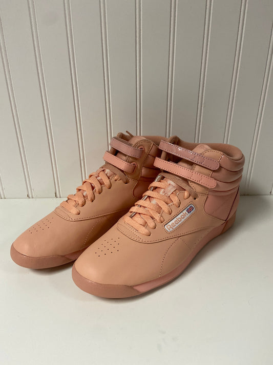 Shoes Sneakers By Reebok In Pink, Size: 9.5