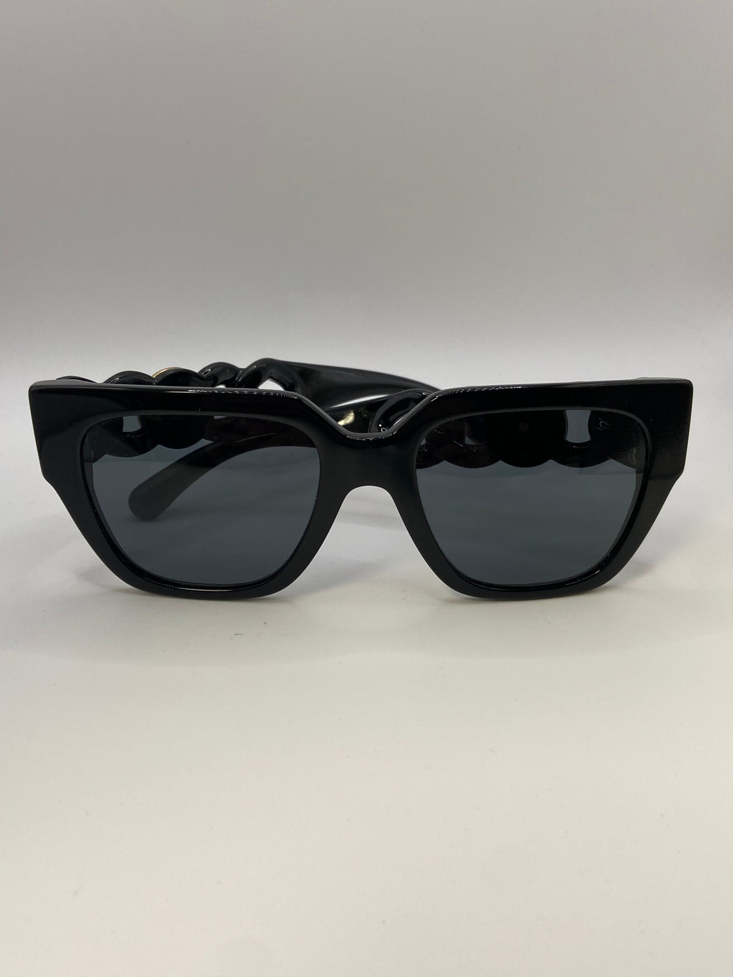 Sunglasses Luxury Designer By Versace, Size: Small