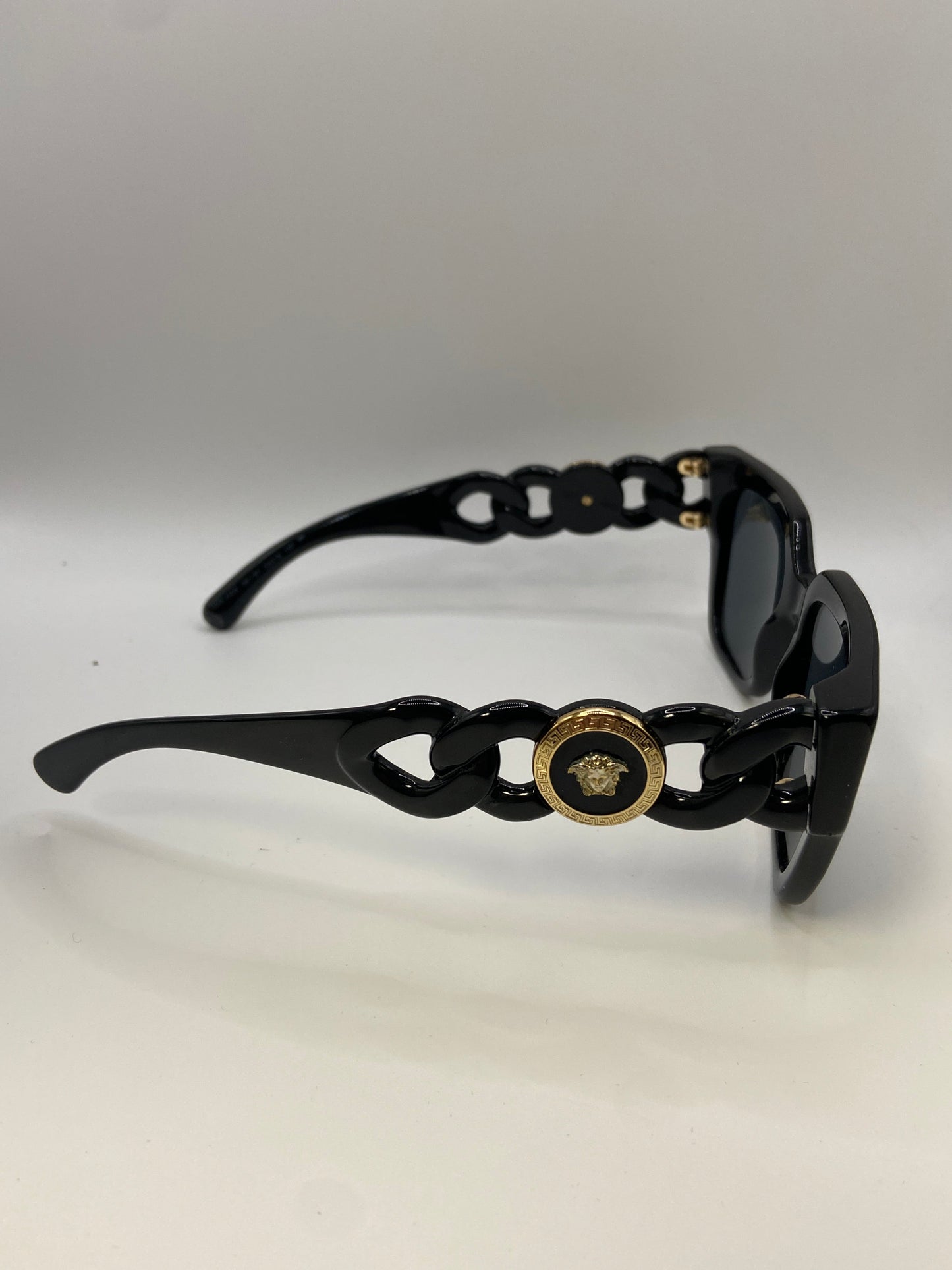 Sunglasses Luxury Designer By Versace, Size: Small