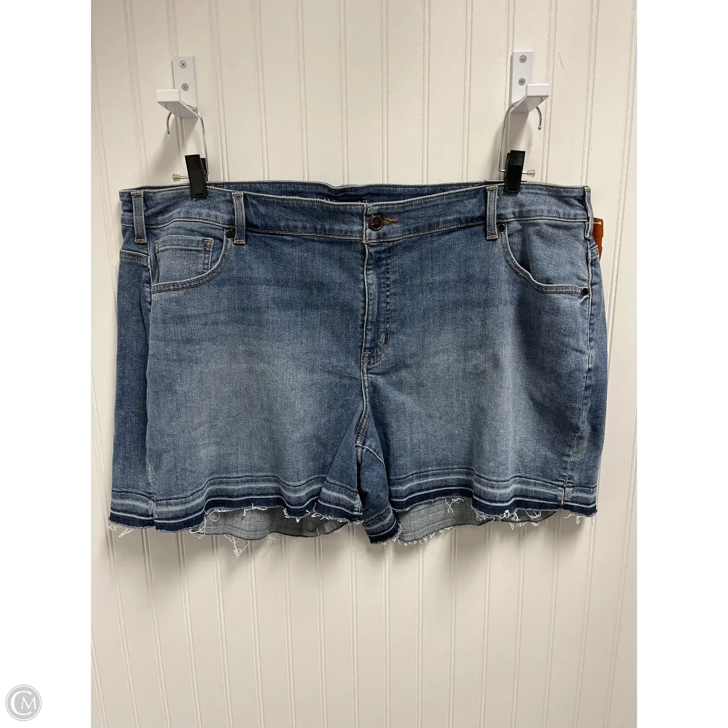 Shorts By Lane Bryant In Blue Denim, Size: 26