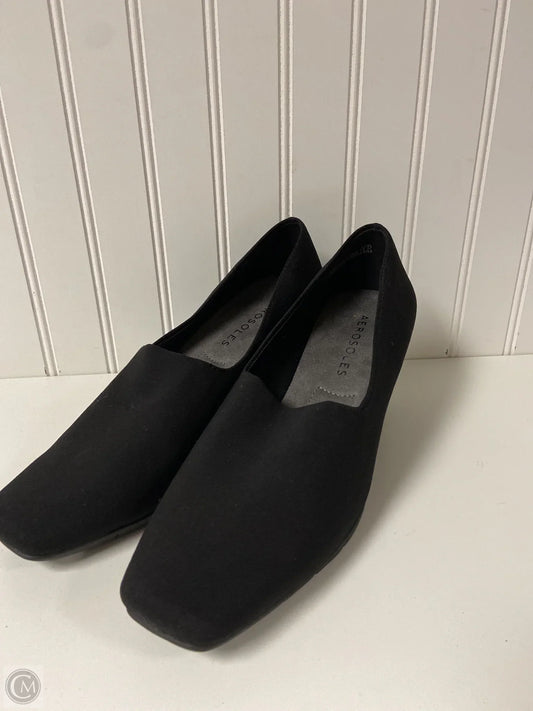 Shoes Heels Block By Aerosoles In Black, Size: 9.5