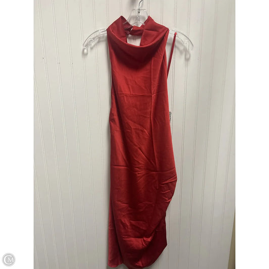 Dress Party Midi By Gianni Bini In Red, Size: L