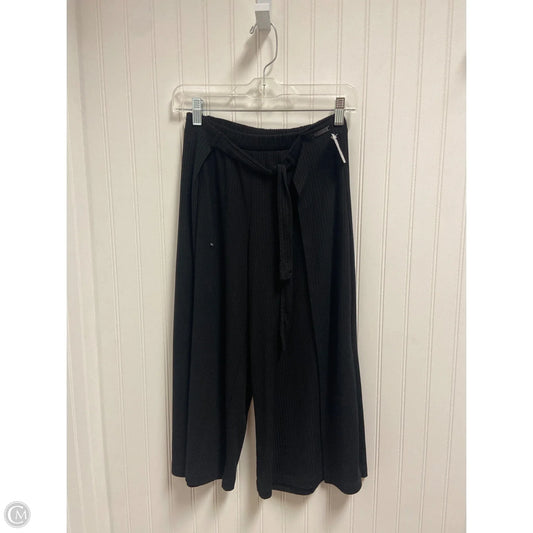 Pants Cropped By Betsey Johnson In Black, Size: Xs