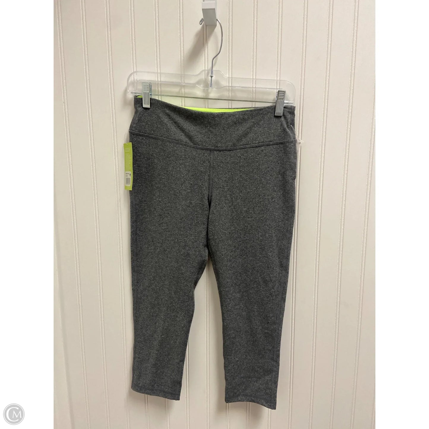 Athletic Leggings Capris By Marika In Grey, Size: S