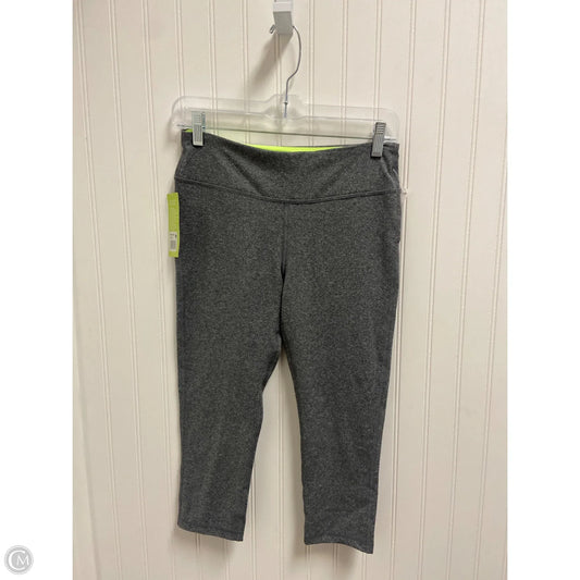 Athletic Leggings Capris By Marika In Grey, Size: S