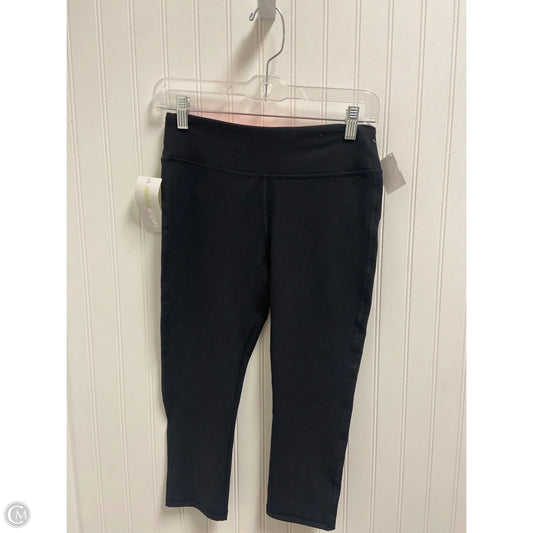 Athletic Leggings Capris By Marika In Black, Size: S