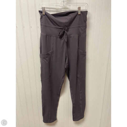 Athletic Pants By Fabletics In Grey, Size: M