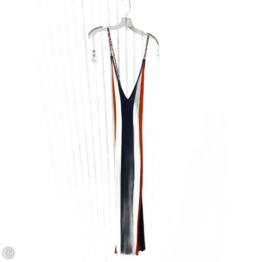 Dress Casual Maxi By Venus In Blue & Orange, Size: L