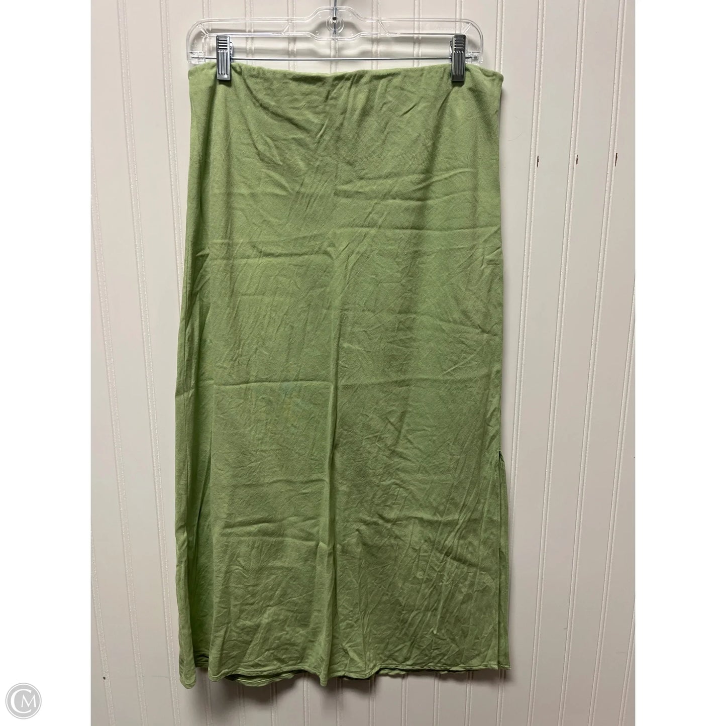 Skirt Midi By Madewell In Green, Size: 8