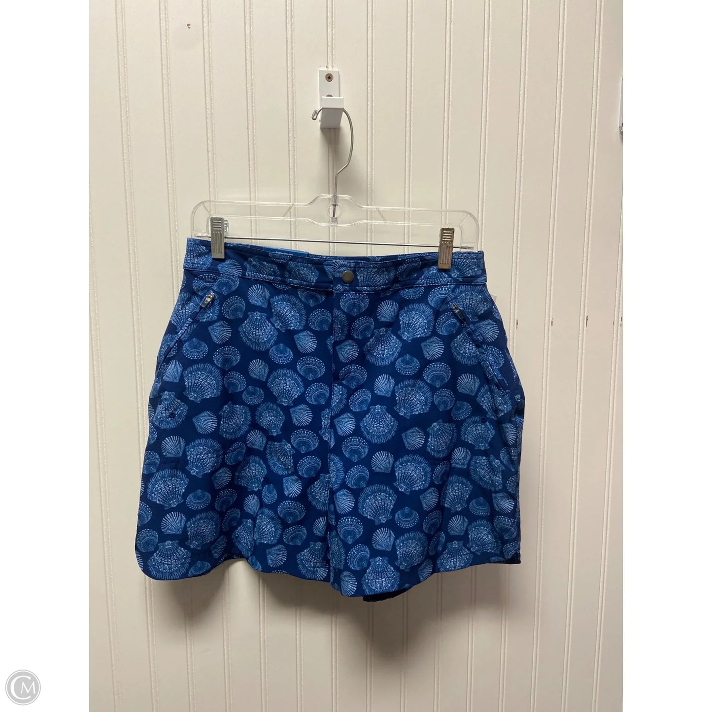 Athletic Shorts By Reel Legends In Blue, Size: M