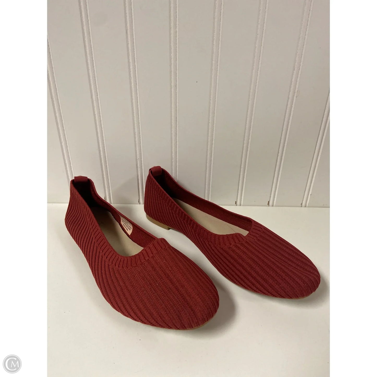 Shoes Flats By Danskin In Red, Size: 7
