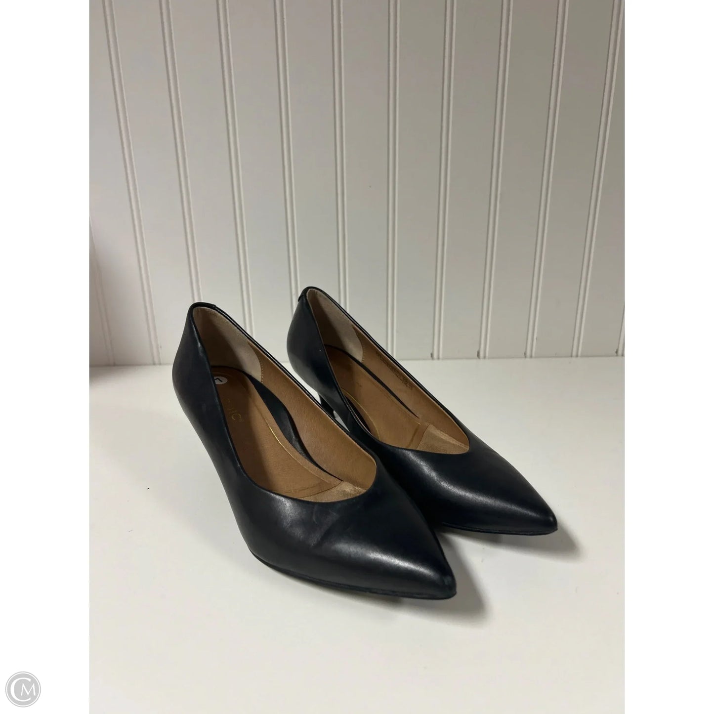 Shoes Heels Kitten By Vionic In Black, Size: 7