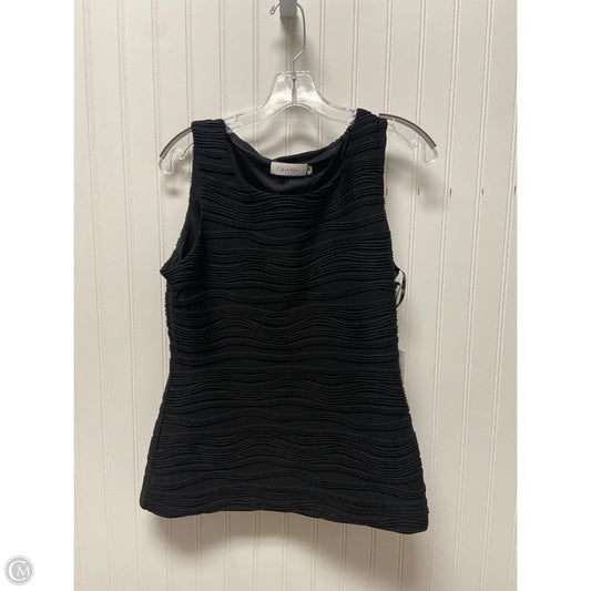 Top Sleeveless By Calvin Klein In Black, Size: M