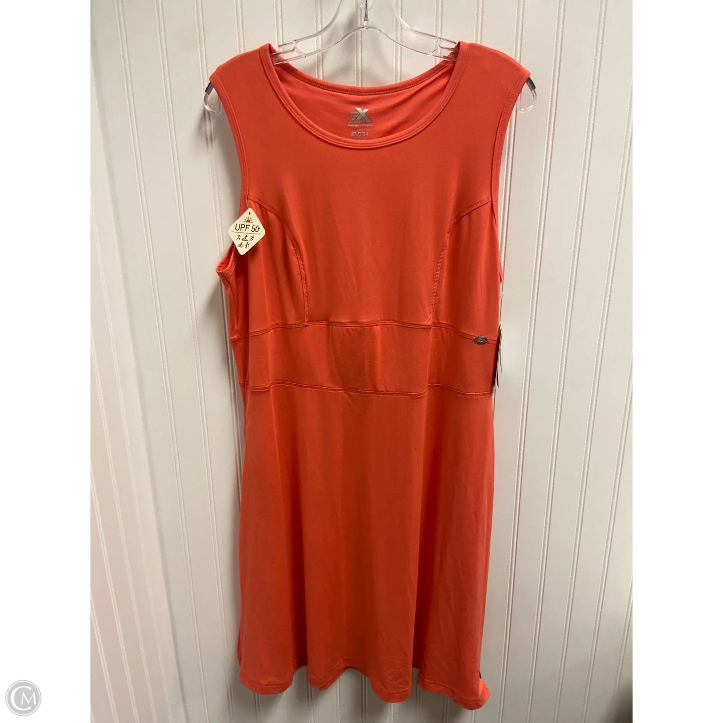 Dress Casual Short By Clothes Mentor In Coral, Size: Xl