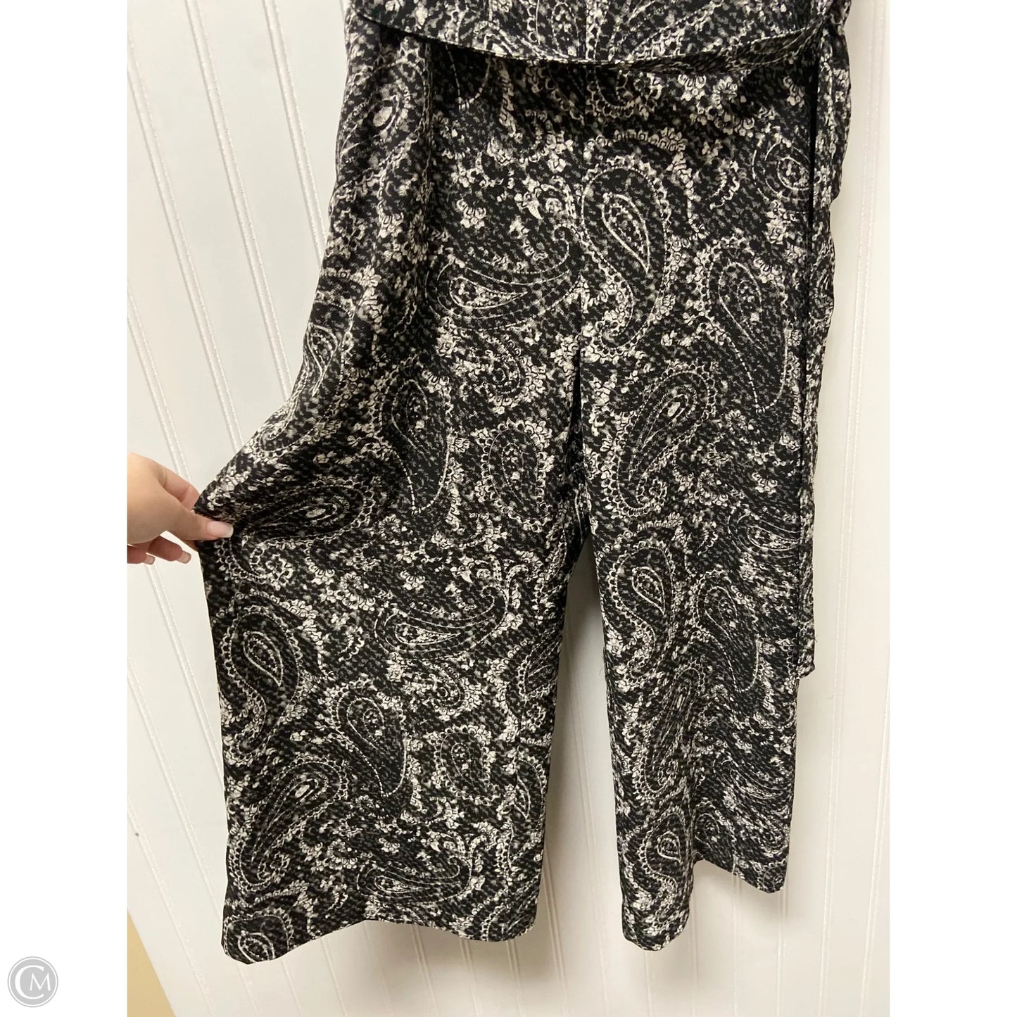 Jumpsuit By Michael By Michael Kors In Black & White, Size: Mp