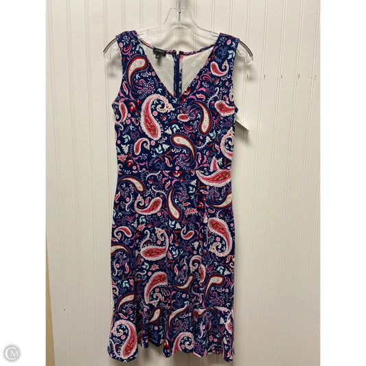 Dress Work By Talbots In Blue & Pink, Size: Xs