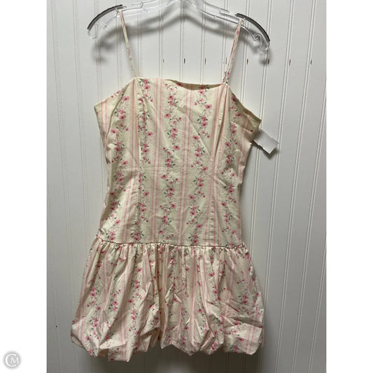 Dress Casual Short By Clothes Mentor In Pink, Size: M