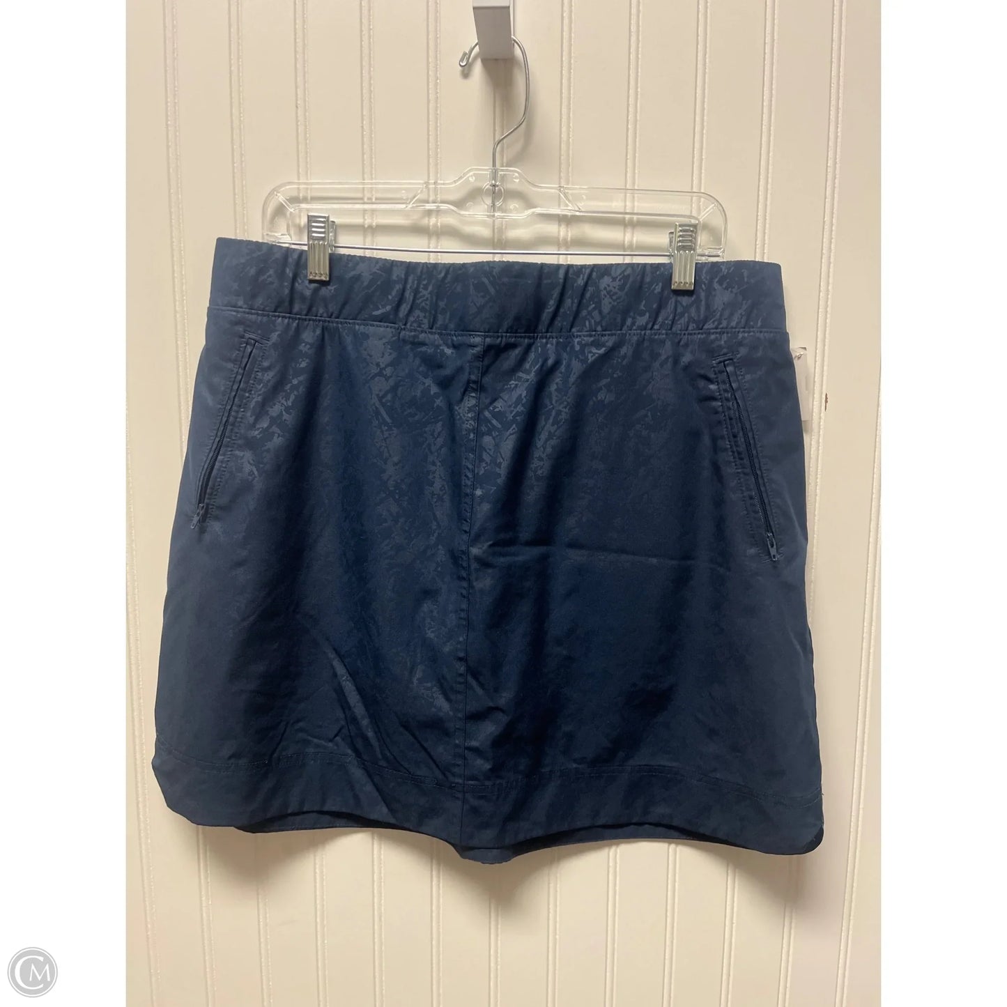 Athletic Skort By Orvis In Navy, Size: Xl