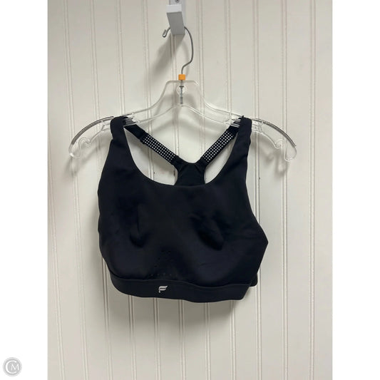 Athletic Bra By Fabletics In Black, Size: S