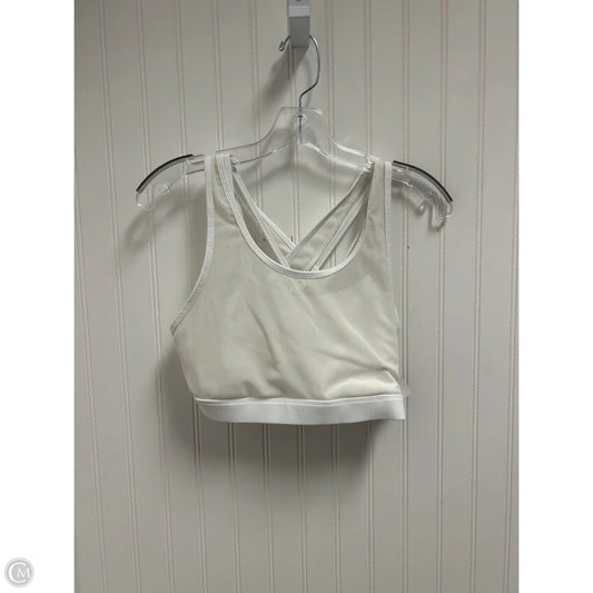 Athletic Bra By Fabletics In White, Size: S