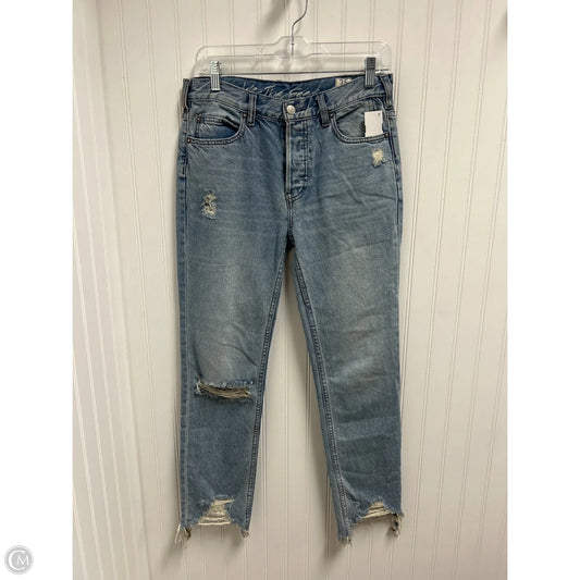 Jeans Straight By We The Free In Blue Denim, Size: 2