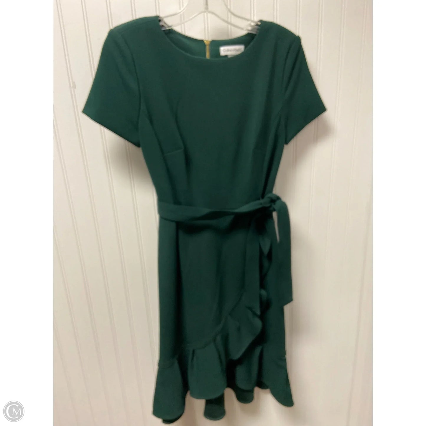 Dress Party Short By Calvin Klein In Green, Size: Xs
