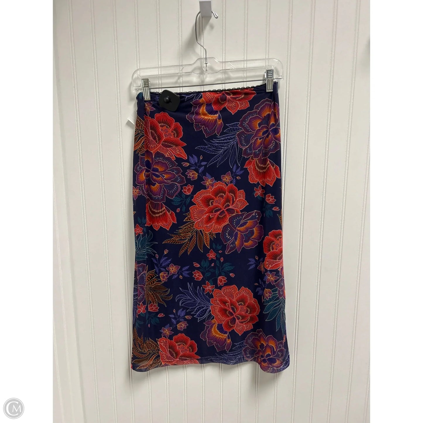 Skirt Midi By Cmb In Floral Print, Size: 4