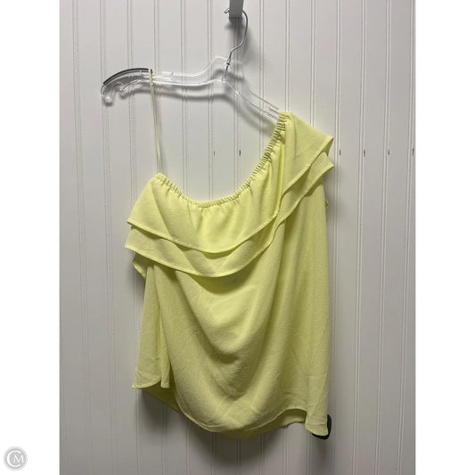 Top Sleeveless By Apt 9 In Yellow, Size: Xl