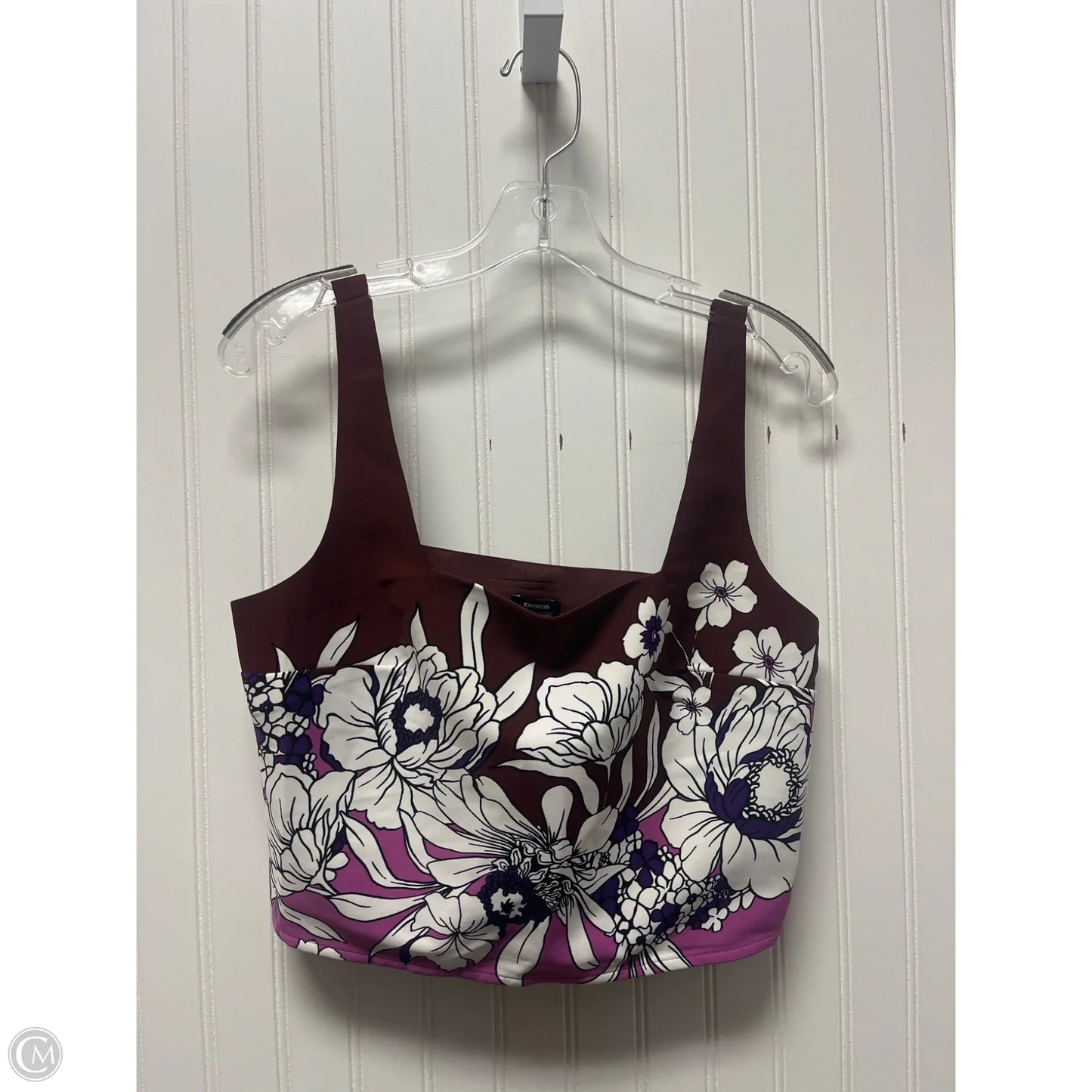 Top Sleeveless By Express In Purple, Size: S