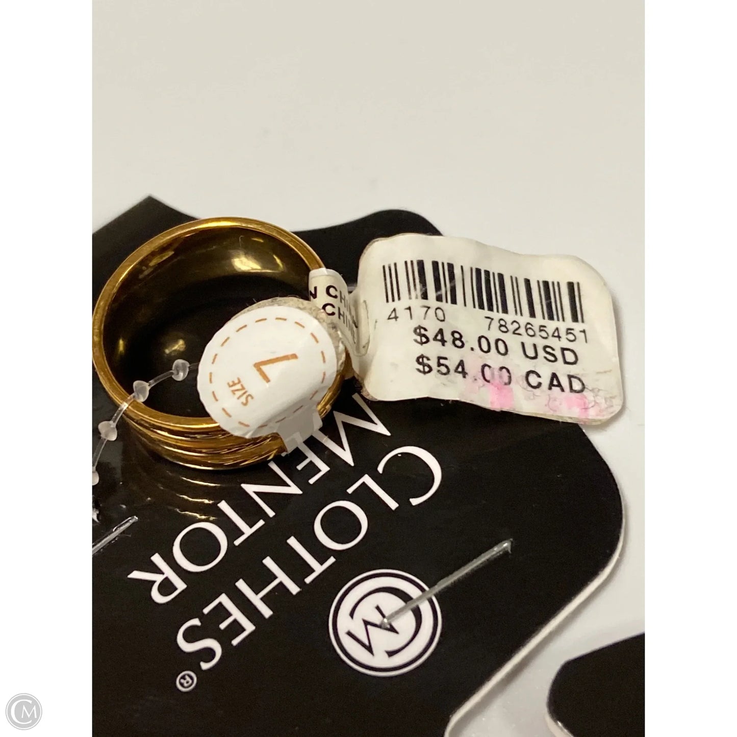 Ring Band By Anthropologie, Size: 7