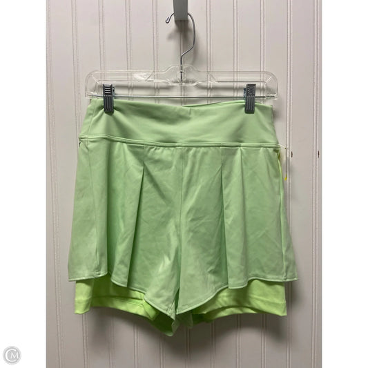 Athletic Shorts By Adidas In Green, Size: M