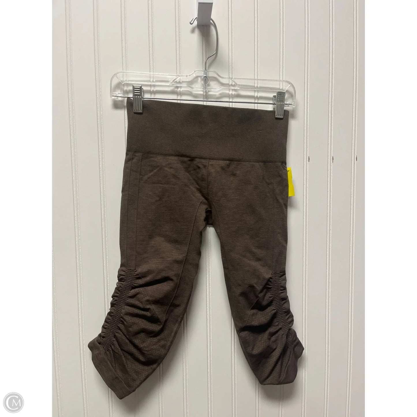 Athletic Leggings Capris By Lululemon In Brown, Size: S