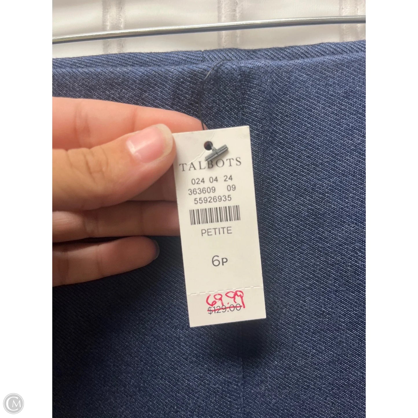 Pants Dress By Talbots In Navy, Size: 6