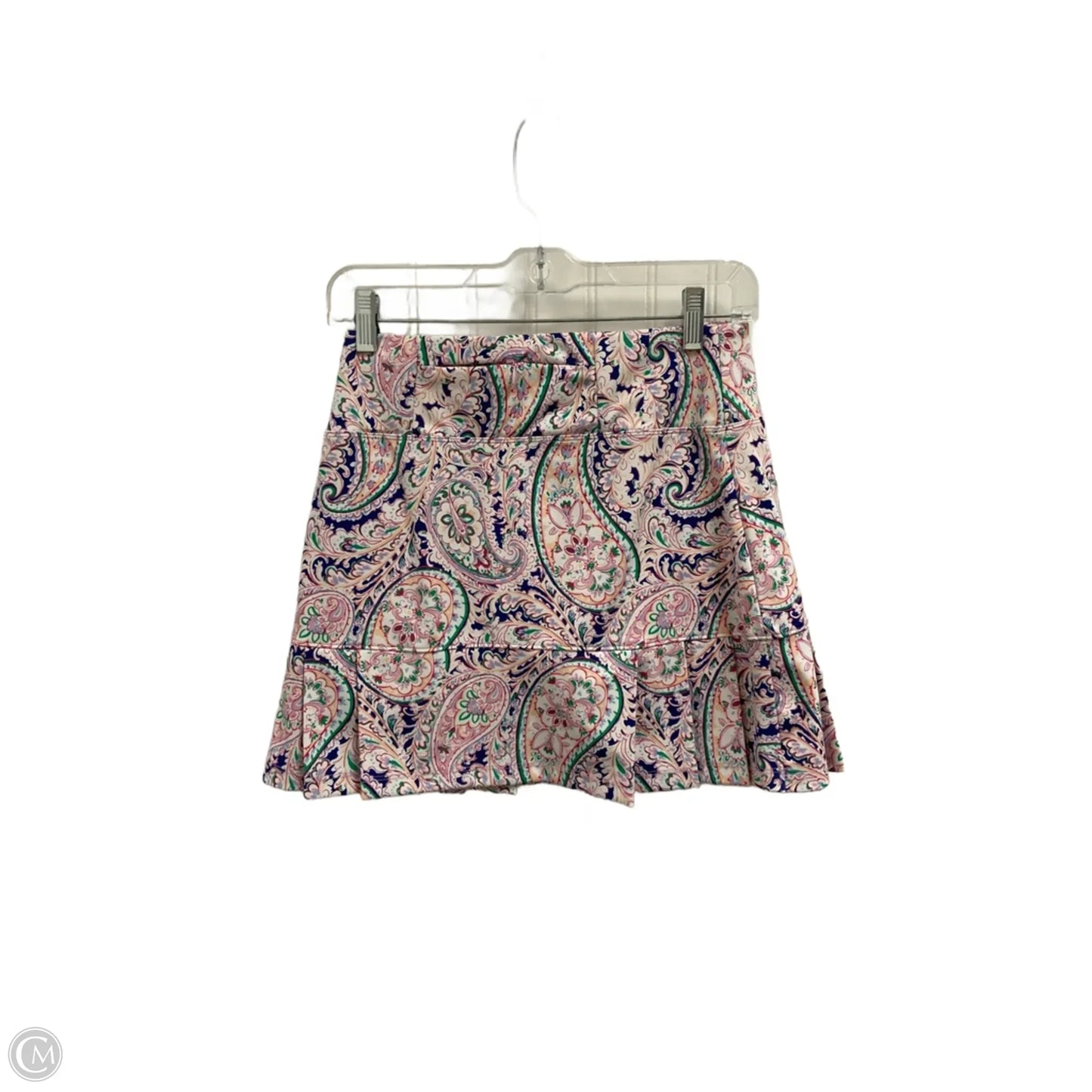 Athletic Skort By Sigrid Olsen In Paisley Print, Size: Xs