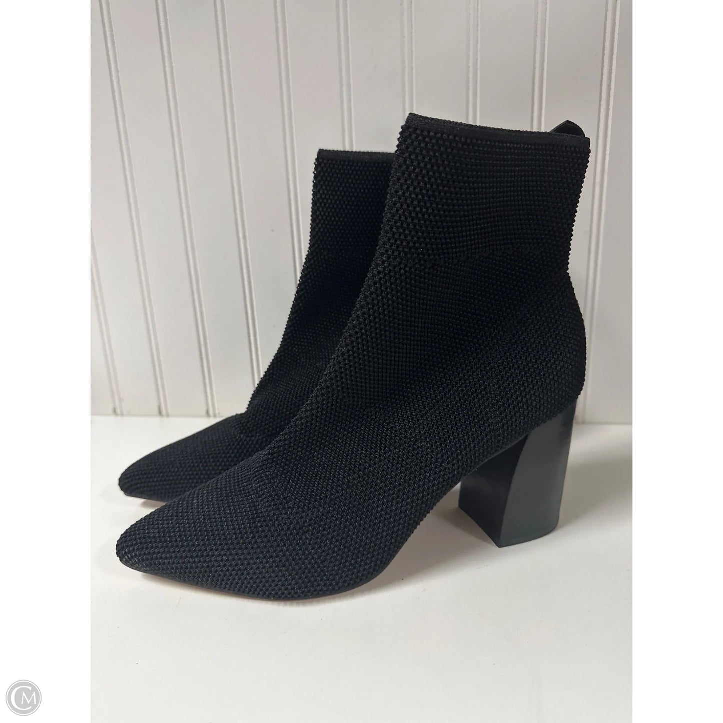 Boots Ankle Heels By Steve Madden In Black, Size: 11