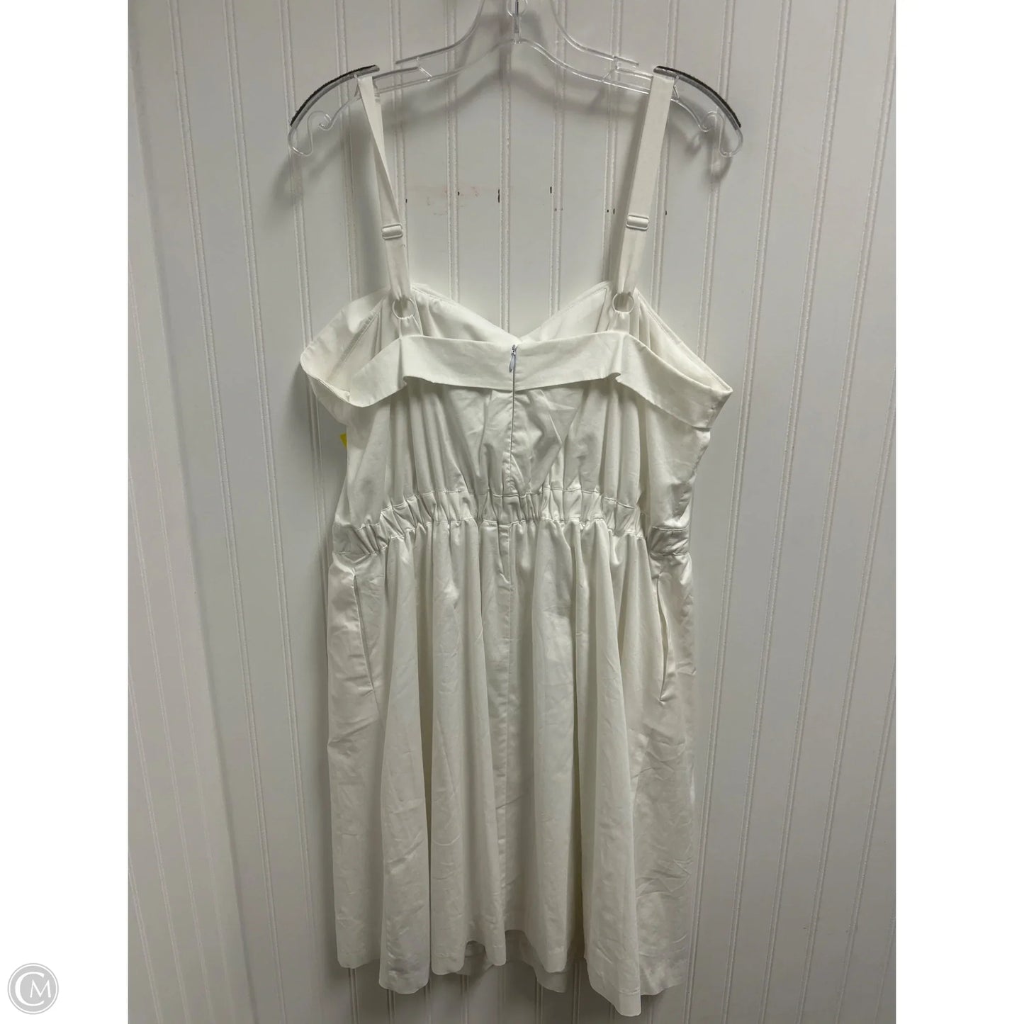 Dress Party Short By Lane Bryant In White, Size: 1x