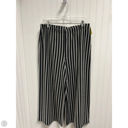 Pants Wide Leg By Wild Fable In Black & White, Size: 12