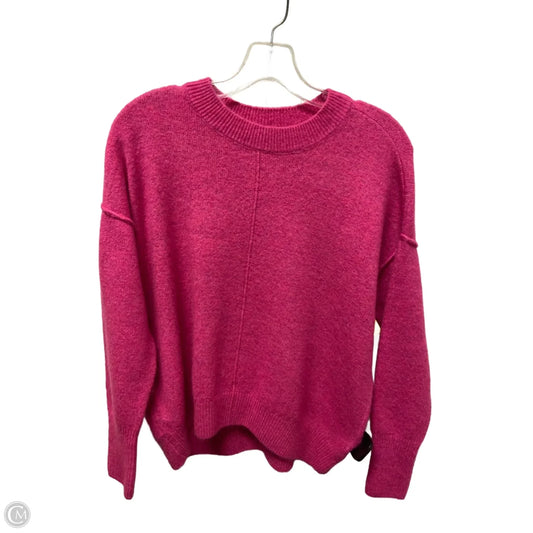 Sweater By Vince Camuto In Pink, Size: Xs