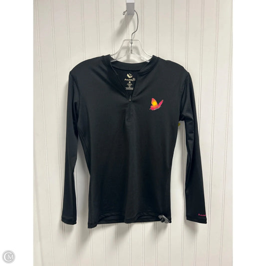 Athletic Top Long Sleeve Crewneck By Cmc In Black, Size: M