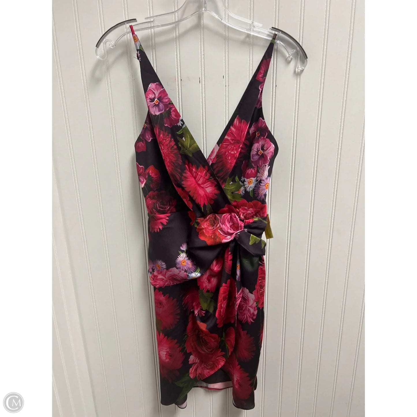 Dress Party Short By Express In Floral Print, Size: M