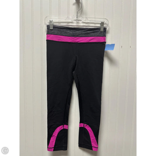 Athletic Leggings Capris By Lululemon In Black, Size: S