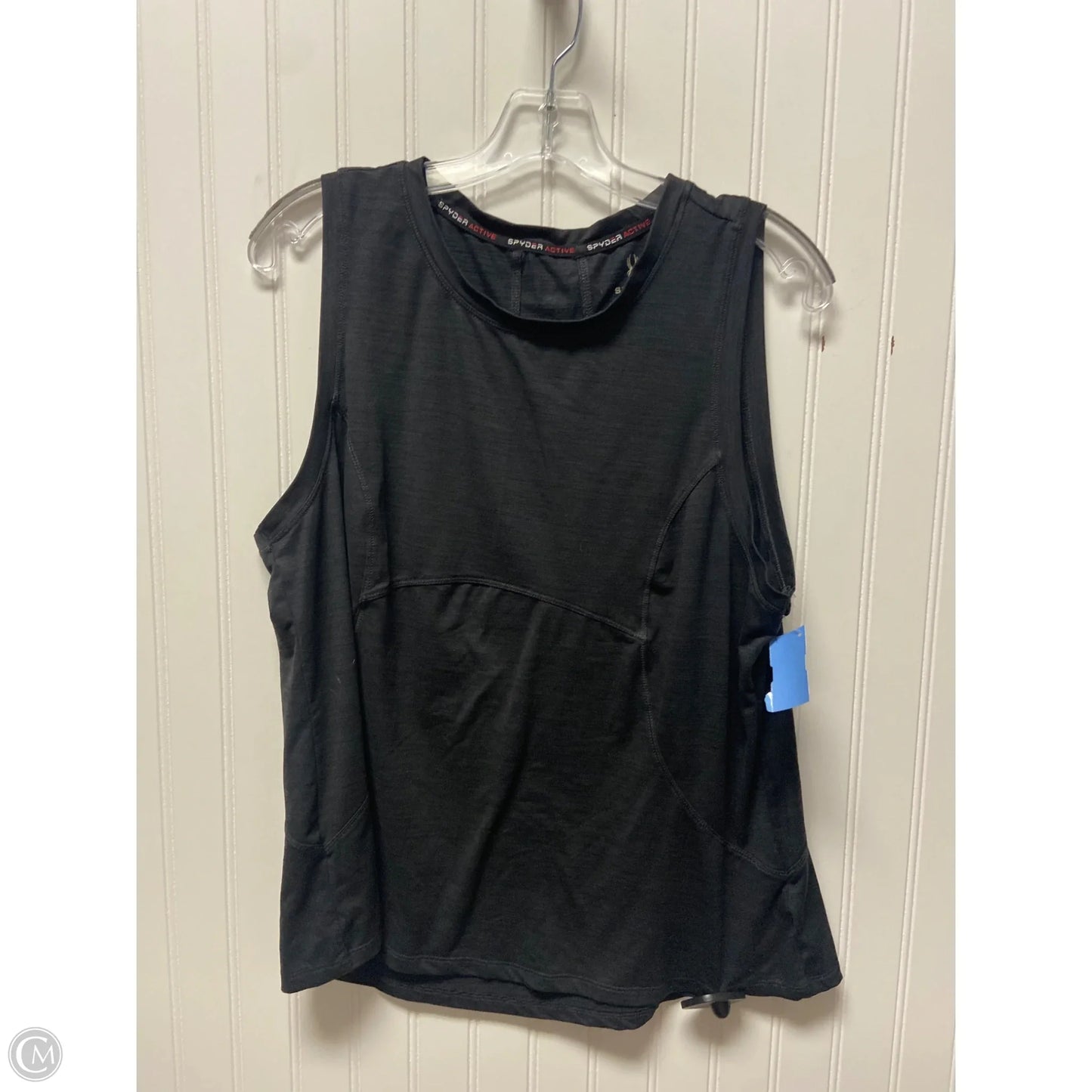 Athletic Tank Top By Spyder In Grey, Size: Xl