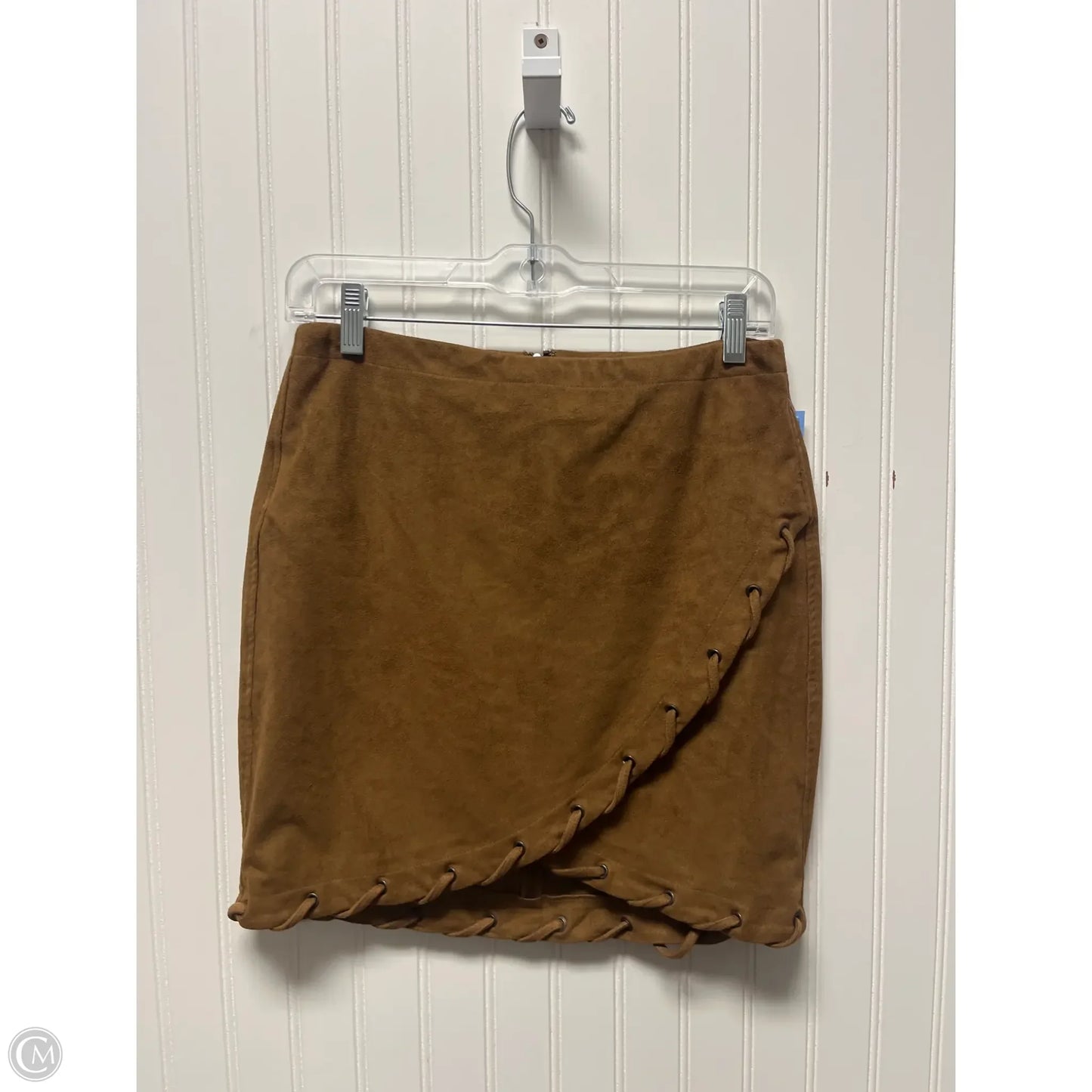 Skirt Mini & Short By Express In Brown, Size: 4p