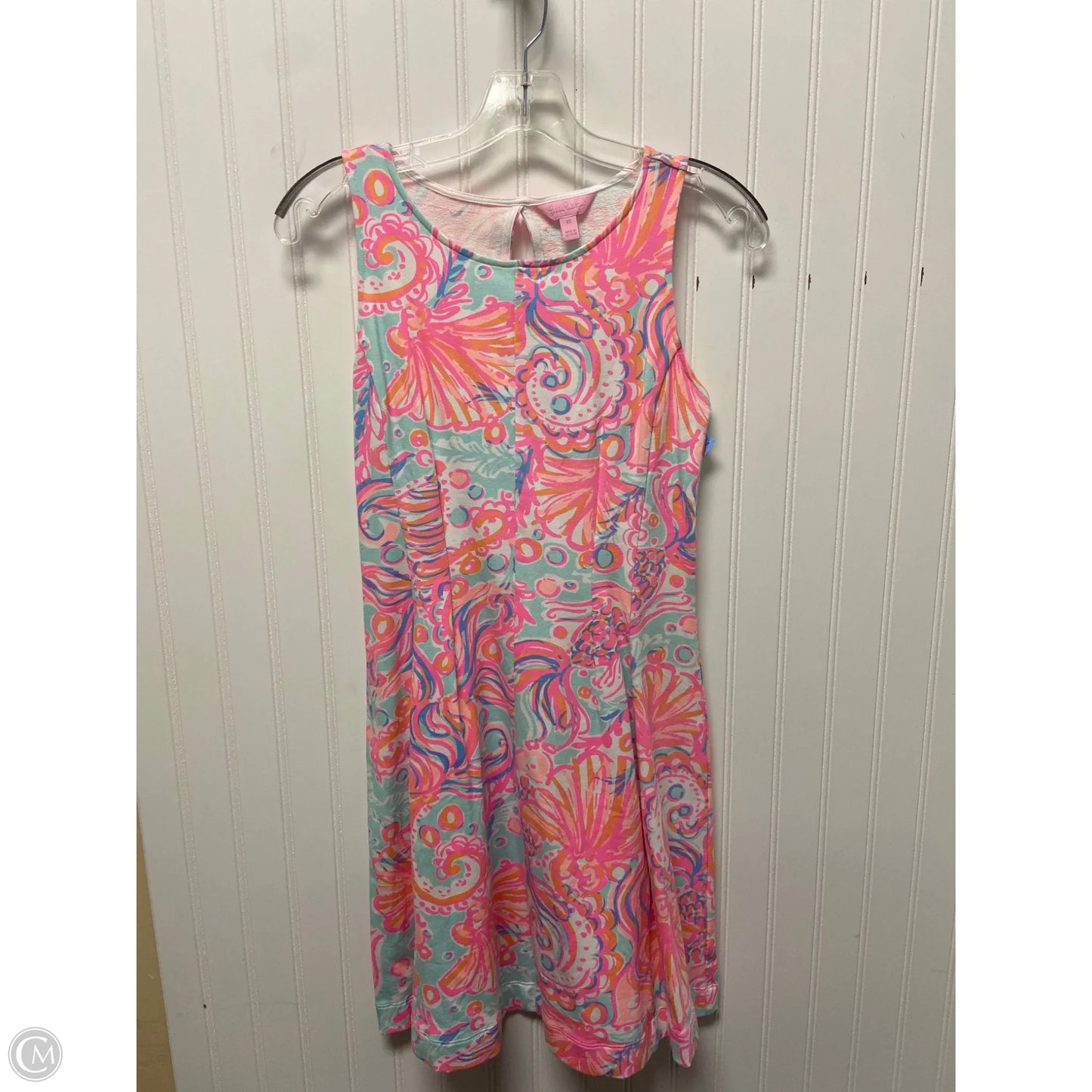 Dress Designer By Lilly Pulitzer In Blue & Pink, Size: Xs